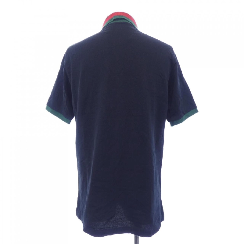 Áo polo Gucci có sọc web và cổ (có cổ) bằng cotton pique 701735 XJELJ - Hàng hiệu chính hãng 893845