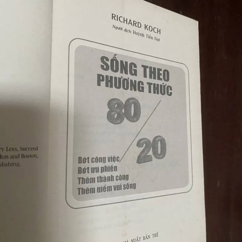Sống Theo Phương Thức 80/20-Richard Koch.      1036053