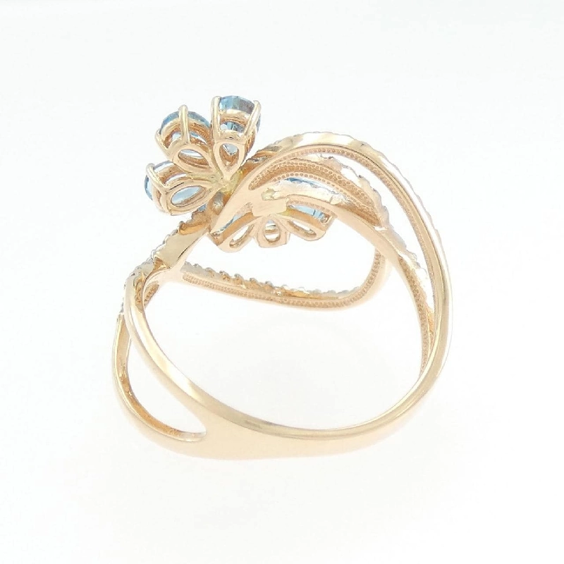 Nhẫn Blue Topaz 585PG/585WG - Hàng hiệu Authentic 847679