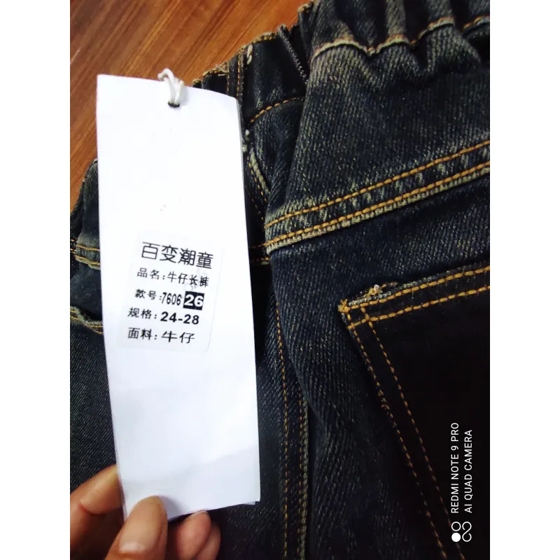 Quần jeans nam chất liệu denim xanh kiểu dáng casual 603276