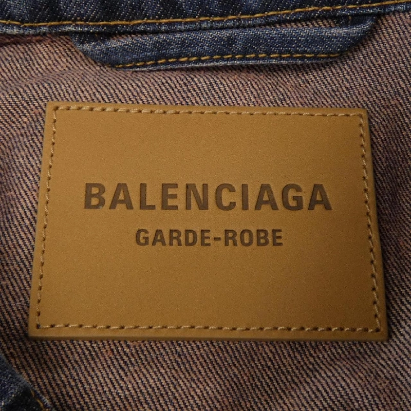 BALENCIAGA GARDE-ROBE 773615 TQW58 Áo khoác denim - Hàng hiệu Chính hãng 884272