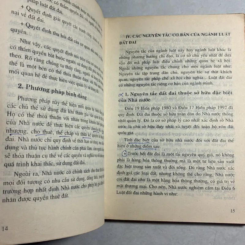 Giáo trình luật đất đai - 1997s 800315