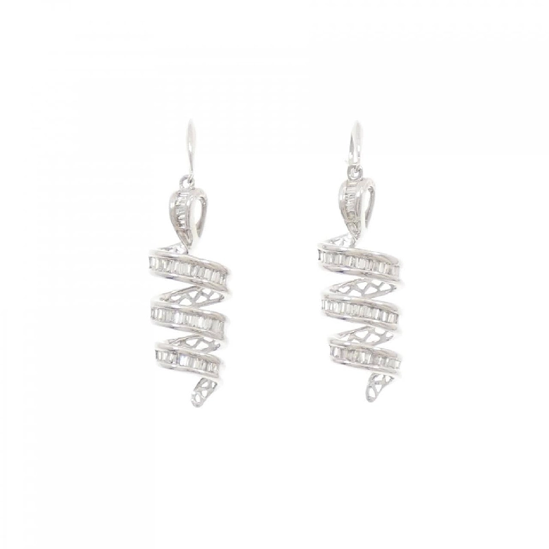 K18WG Bông tai kim cương 1.00CT - Hàng hiệu Chính hãng 873968