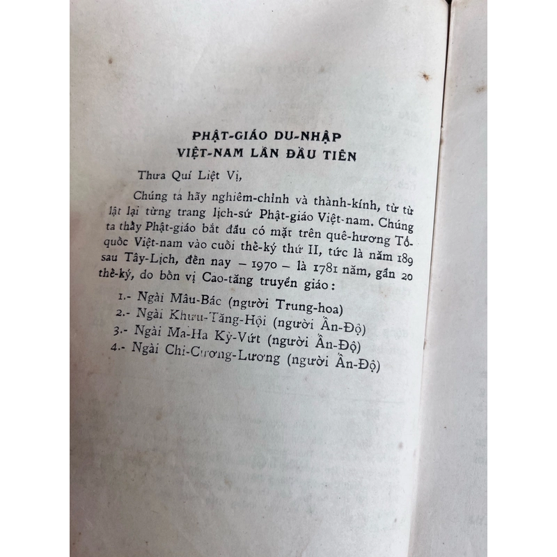 50 năm chấn hưng phật giáo Việt Nam (Thích Thiện Hoa) 1970 301277