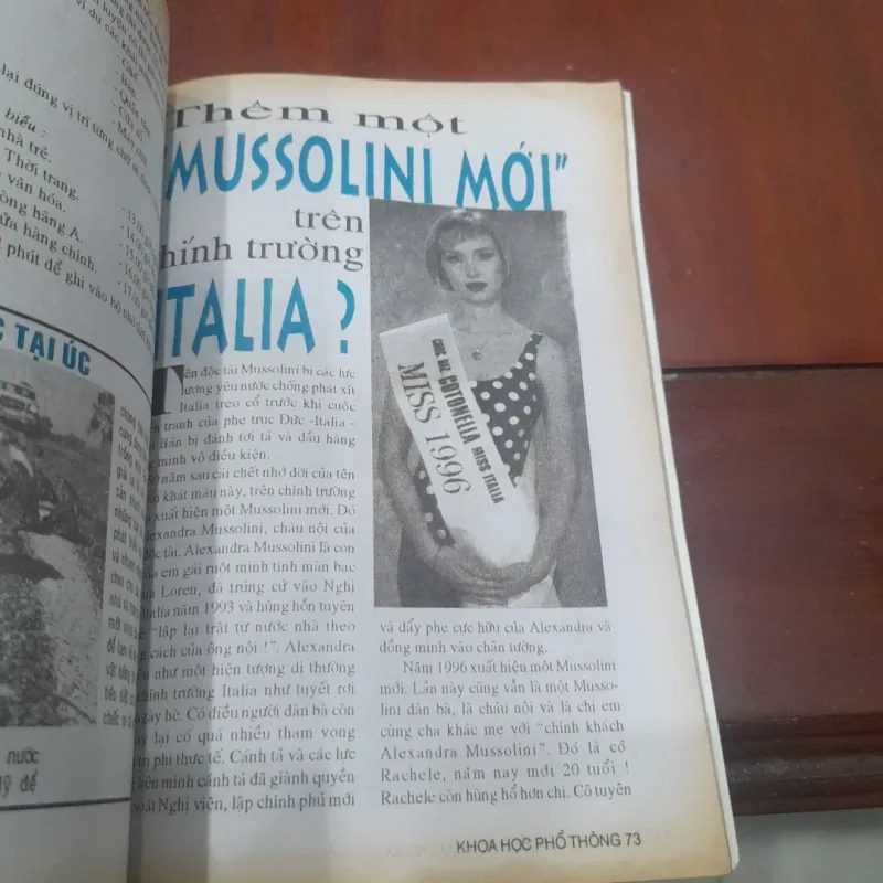 KHOA HỌC PHỔ THÔNG, phụ san số 349 tháng 12-1996 753687