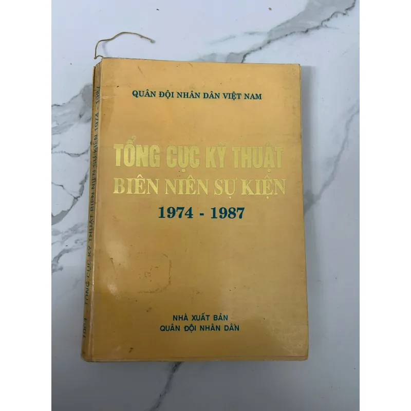 Tổng cục Kỹ thuật – Biên niên sự kiện (1974–1987) – Tập thể tác giả 758548