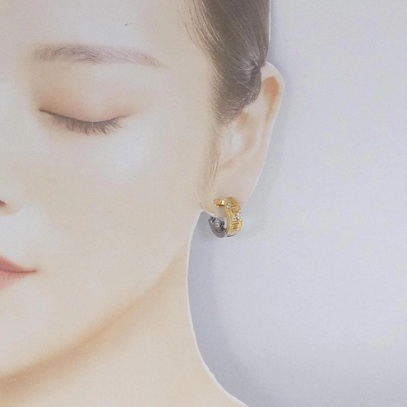 K18YG/K18WG Bông tai kim cương 0.30CT - Hàng hiệu Chính hãng 872281