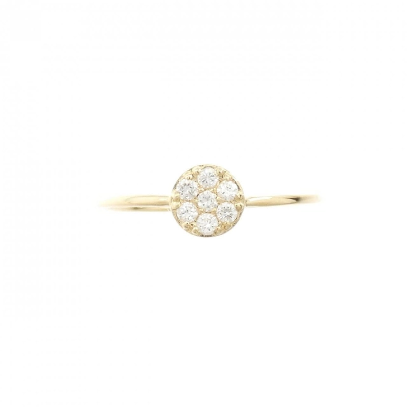 Nhẫn kim cương K18YG 0.10CT - Hàng hiệu Chính hãng 852098