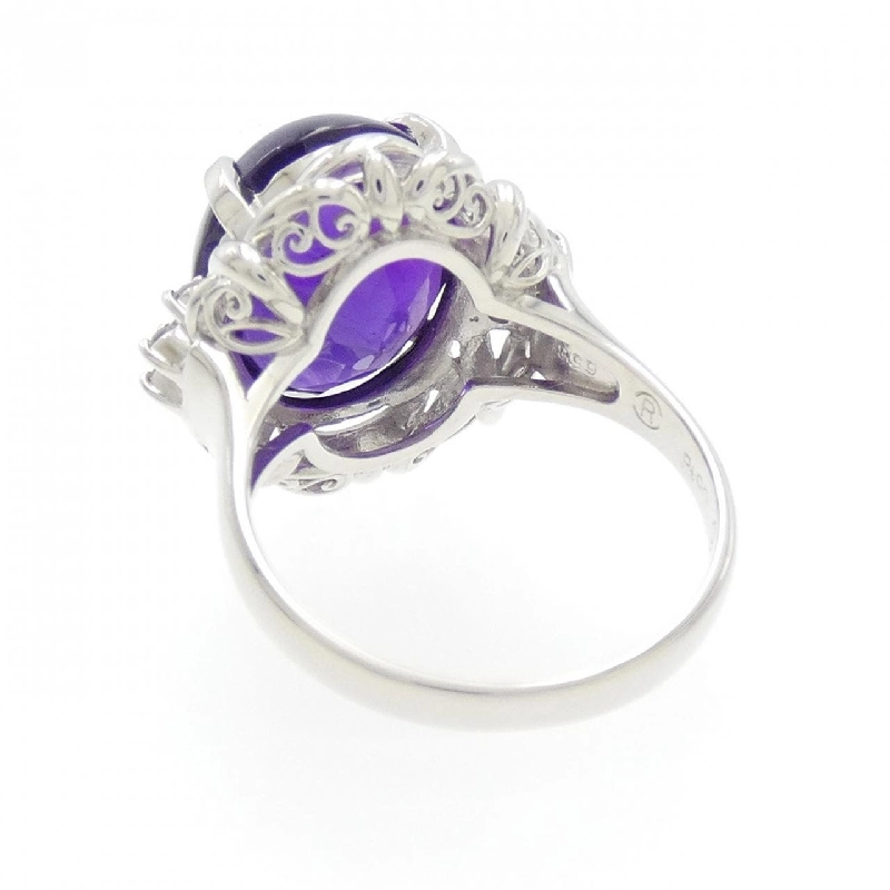 Nhẫn Amethyst PT900 9.22CT 670219