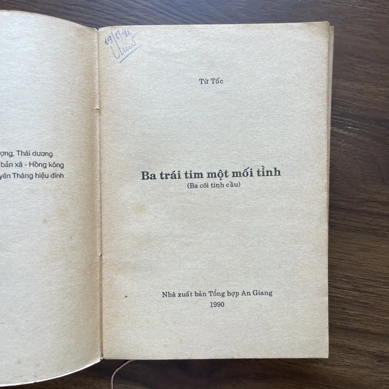 Ba trái tim một mối tình - Từ Tốc 977668