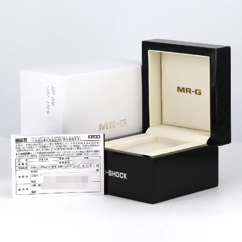 Đồng hồ điện tử Casio G-SHOCK･MR-G MRG-B5000B-1JR TI Solar Quartz - Hàng hiệu Chính hãng 888331