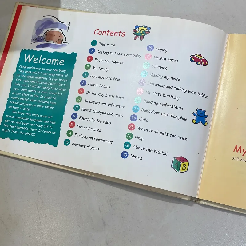 NGOẠI VĂN tiếng anh trẻ em : Baby’s First Year - nhật kí đầu đời của con - sách kinh điển 1027841