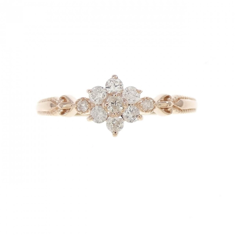 Nhẫn kim cương hoa K10PG 0.15CT - Hàng hiệu Chính hãng 849948