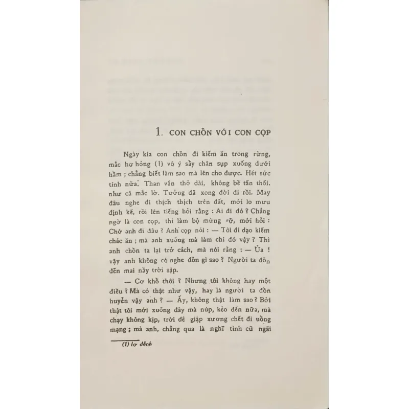 Chuyện đời xưa (Trương Vĩnh Ký) 932935