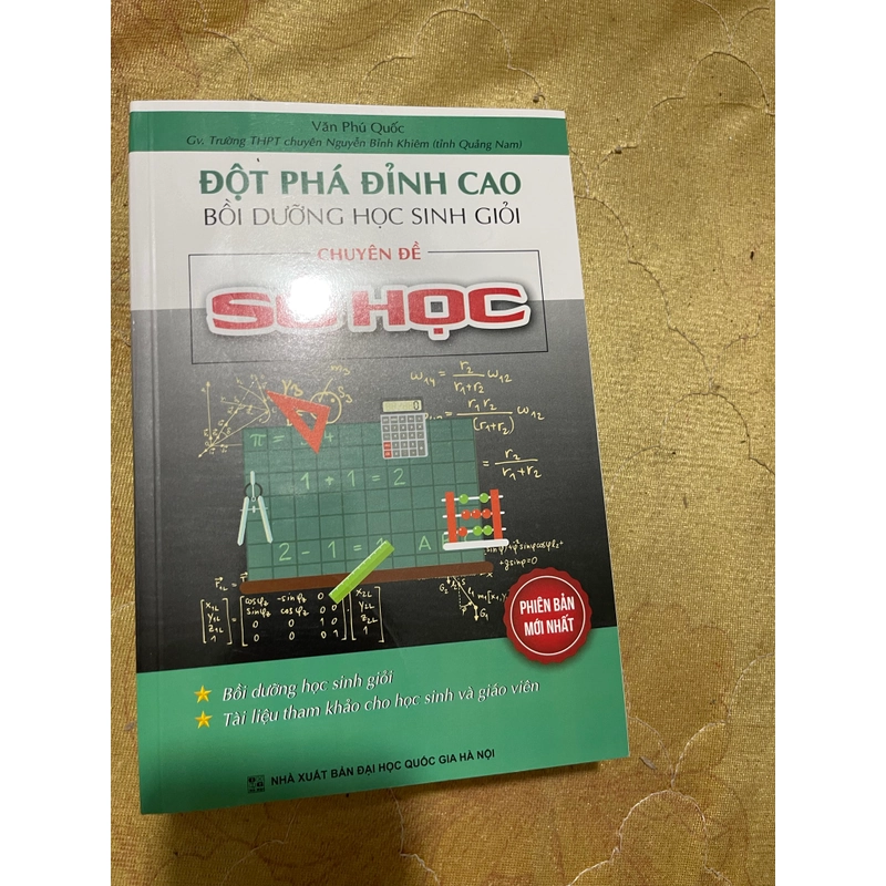 ĐỘT PHÁ ĐỈNH CAO BỒI DƯỠNG HỌC SINH GIỎI CHUYÊN ĐỀ SỐ HỌC- VĂN PHÚ QUỐC 543659