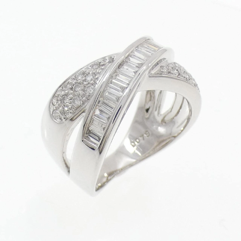 Nhẫn kim cương K18WG 0.79CT - Hàng hiệu Chính hãng 850109