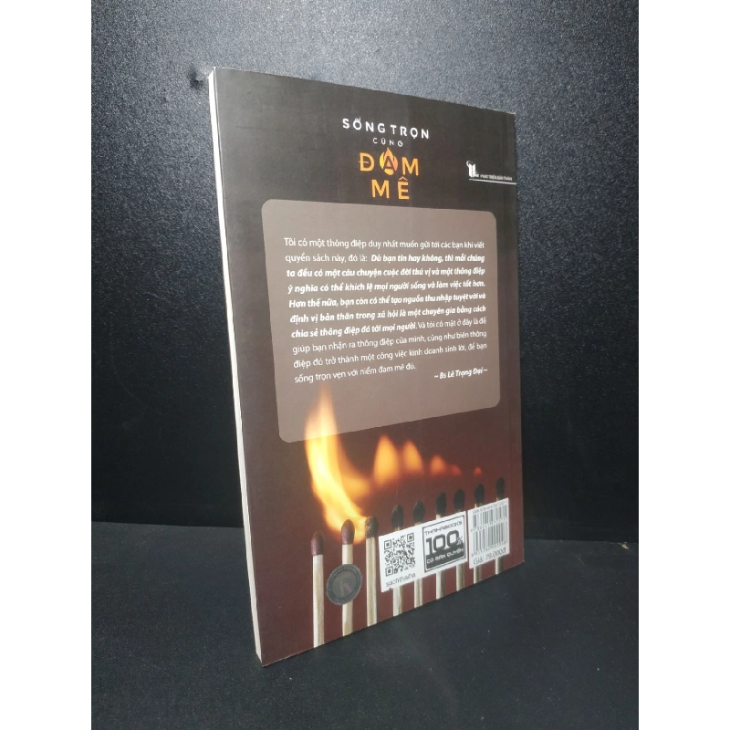 Sống trọn cùng đam mê bác sĩ Lê Trọng Đại 2018 mới 90% HCM0809 912180