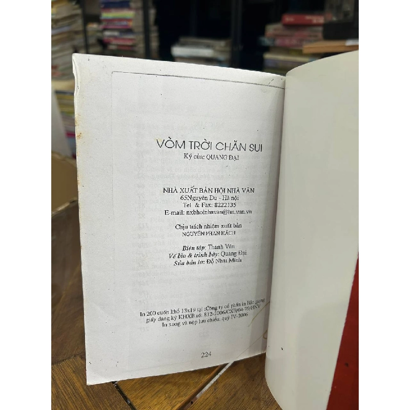 Quang Đại - Vòm Trời Chắn Sui - Quang Đại 961017