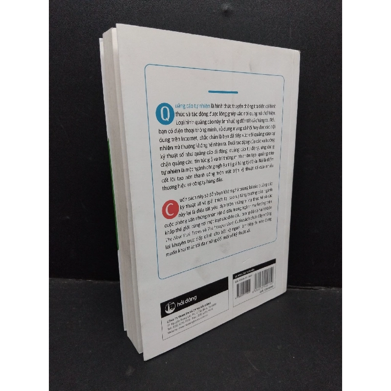 Quảng cáo tự nhiên mới 90% bẩn nhẹ 2018 HCM1710 Dale Lovell MARKETING KINH DOANH 917745