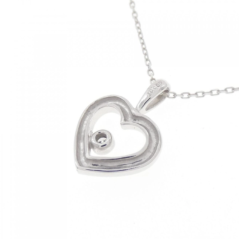 K10WG Dây chuyền kim cương hình trái tim 0.07CT - Hàng hiệu Chính hãng 859063