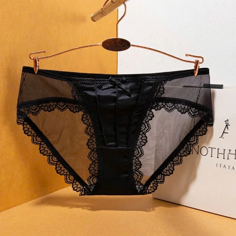 Quần lót ren lưới mỏng mịn thoáng mát free size 50 - 60kg 469784