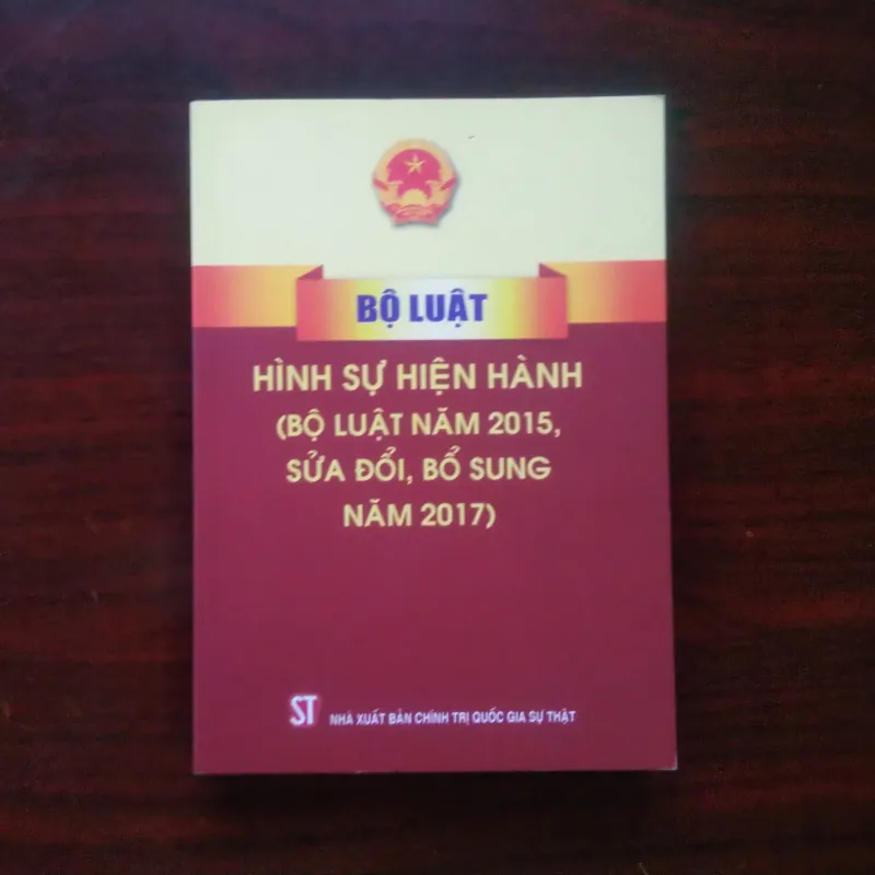 [Sách Pháp Lý] Bộ Luật Hình Sự (Luật Hình Sự) 995923