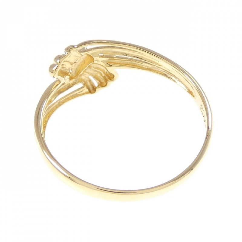 Nhẫn kim cương K18YG 0.03CT 671570