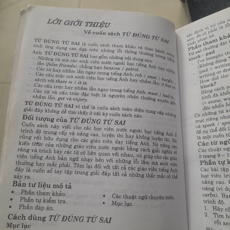 TỪ ĐÚNG - TỪ SAI, các từ và cấu trúc tiếng Anh thường nhầm lẫn 367737