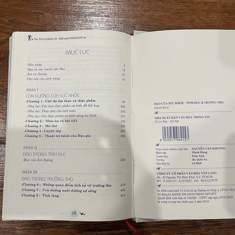Đạo của sức khỏe - Tình Dục & Trường Thọ  (6) 715347