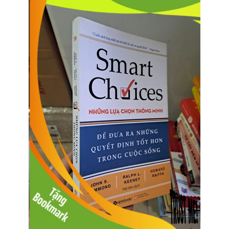 (TẶNG BOOKMARK) Những lựa chọn thông minh mới 90% ố nhẹ 2016 RBK2308 KỸ NĂNG 949763