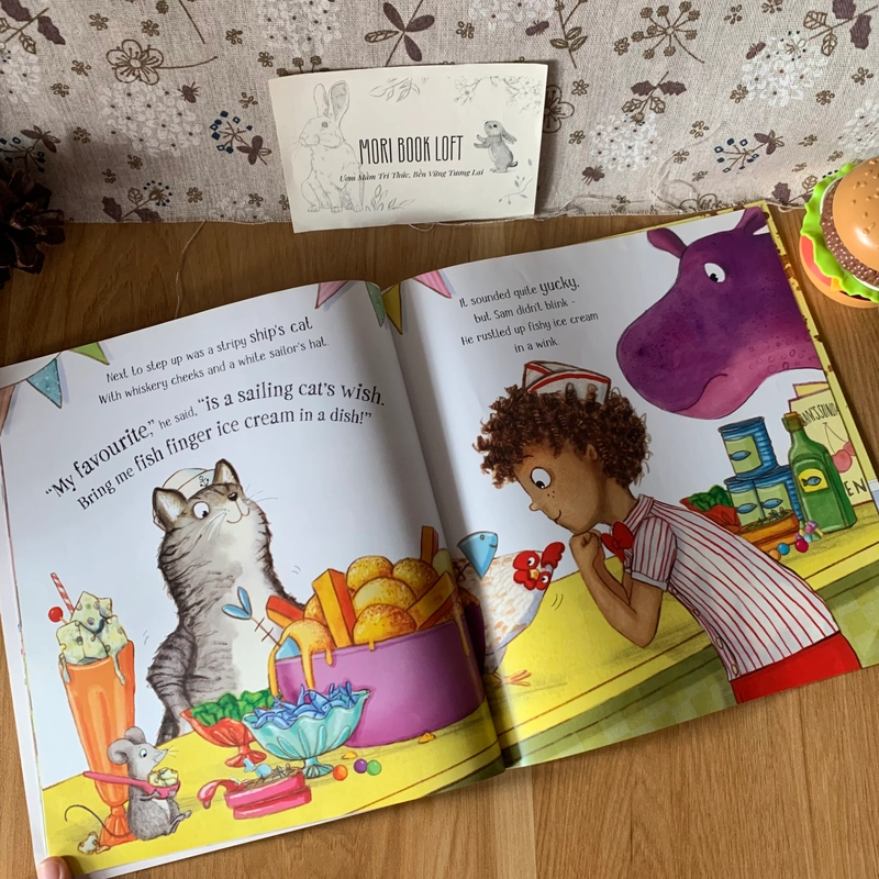 Sách tranh Gorilla Loves Vanilla, Used, Picture Book For Kids 446656