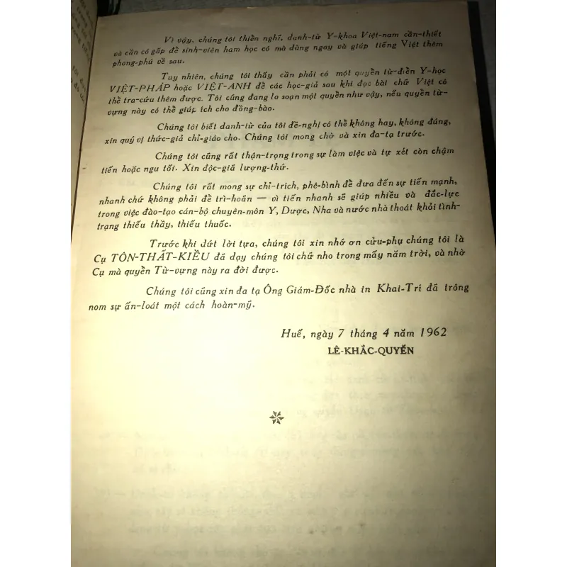 Danh Từ Y Học-Lê Khắc Quyến 956867