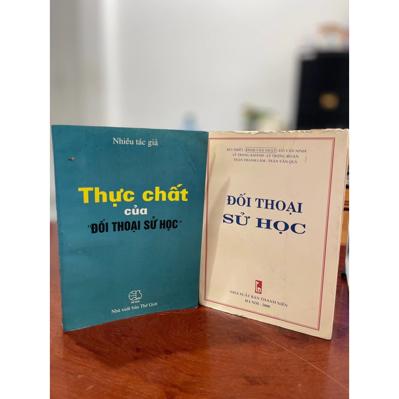 Combo 2 cuốn thực chất của đối thoại sử học - đối thoại sử học 300318