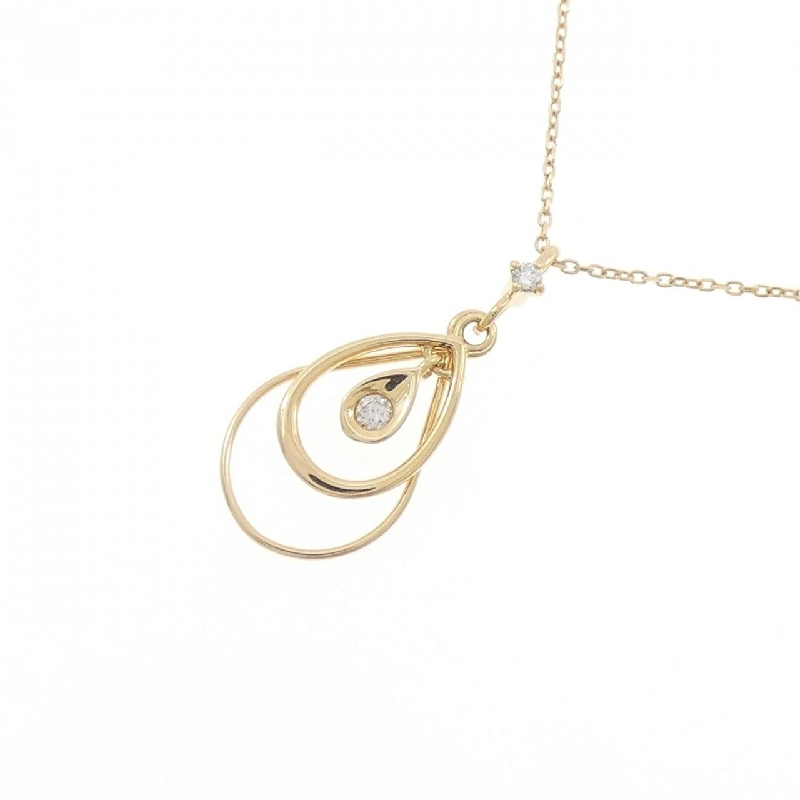 K18YG Dây chuyền kim cương - Hàng hiệu Authentic 859187