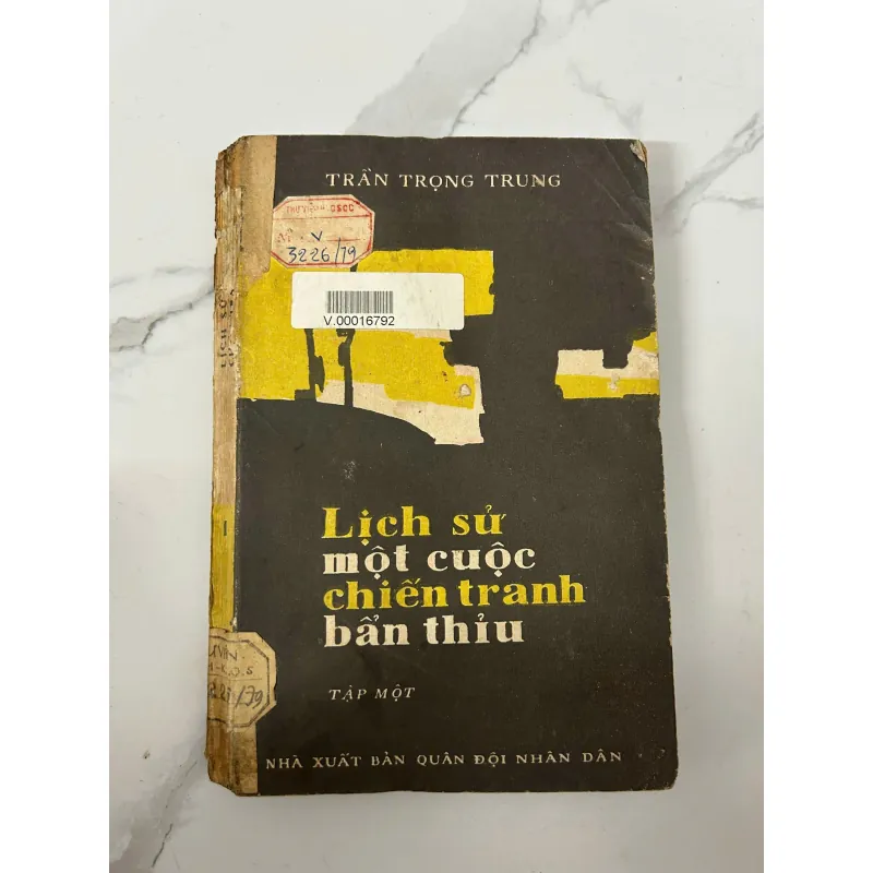 Lịch sử một cuộc chiến tranh bẩn thỉu (Tập một) – Trần Trọng Trung 758779