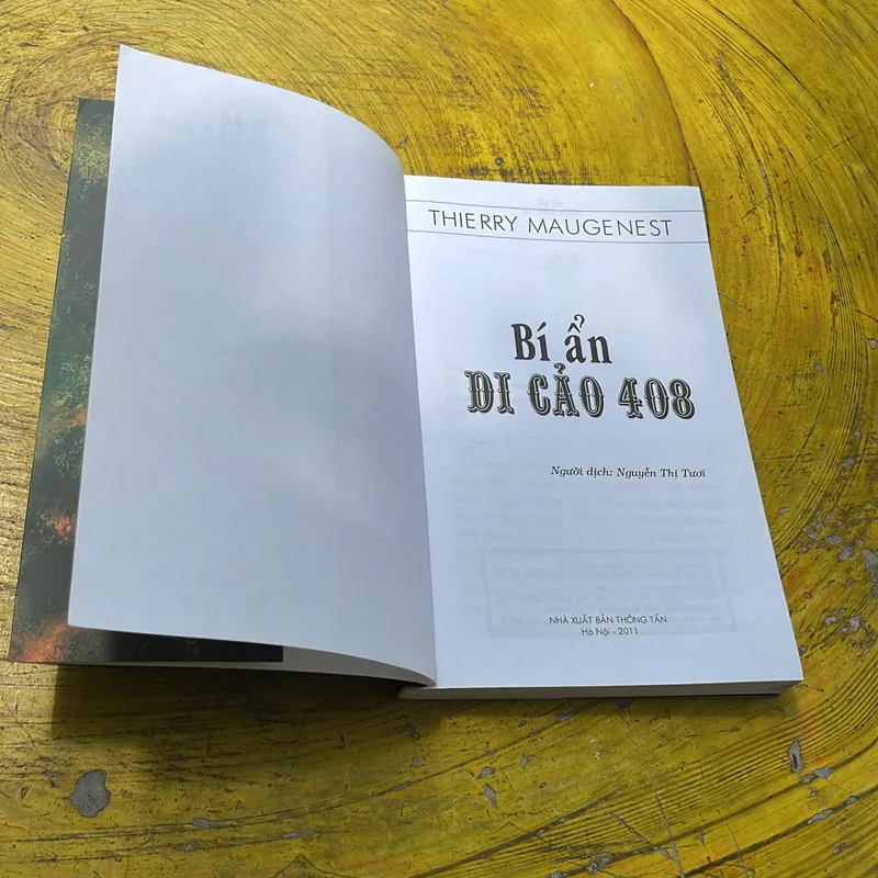 BÍ ẨN DI CẢO 408- THIERY MAUGENEST 599161