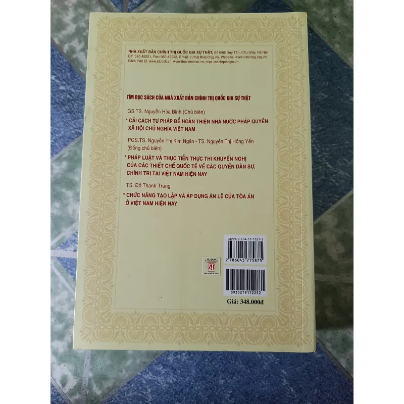 Án lệ Việt Nam - Nguyễn Hòa Bình 748563