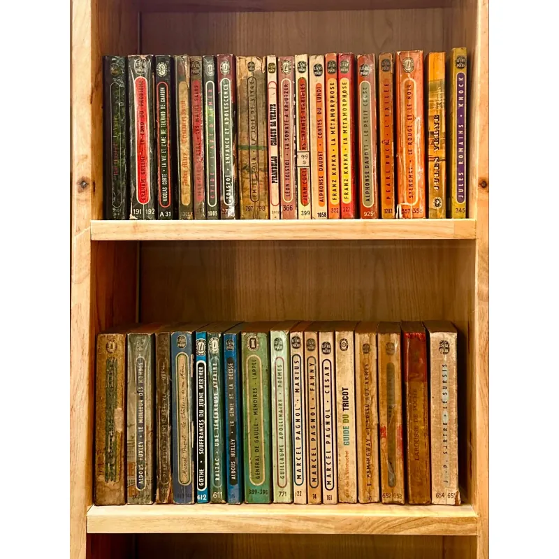 Sách Decor Vintage Pháp -  Le Livre de Poche 1960s 720279