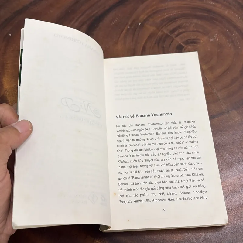 II Văn Họ Nhật Bản: N.P - BANANA JOSHIMOTO - 2006 977200