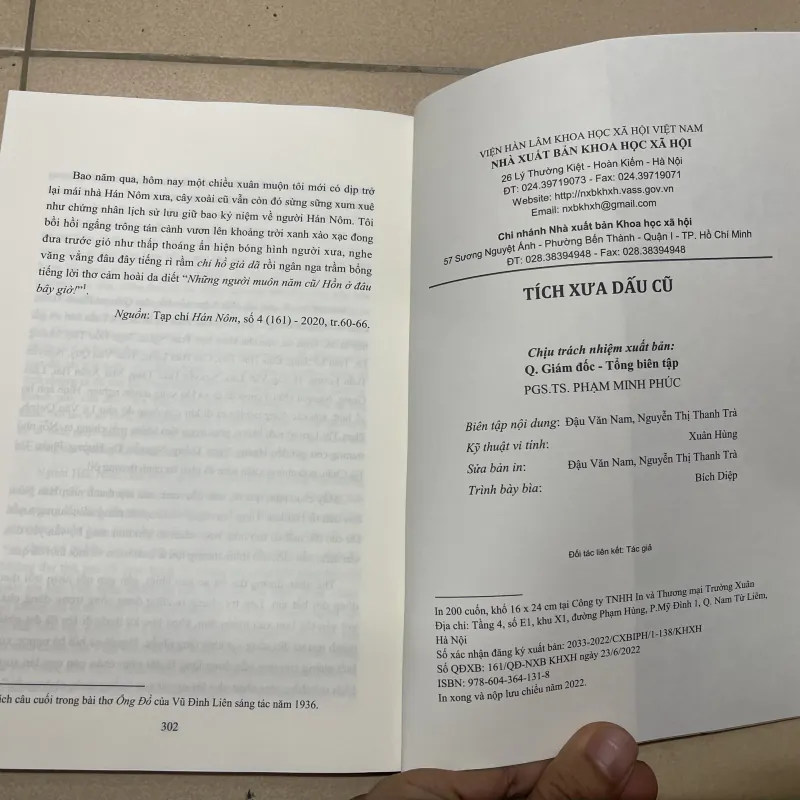 Tích xưa dấu cũ - Nguyễn Công Việt  (c43) 974390