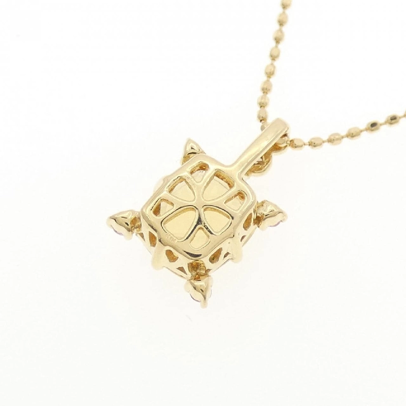 K18YG Đá màu Dây chuyền - Hàng hiệu Chính hãng 860268