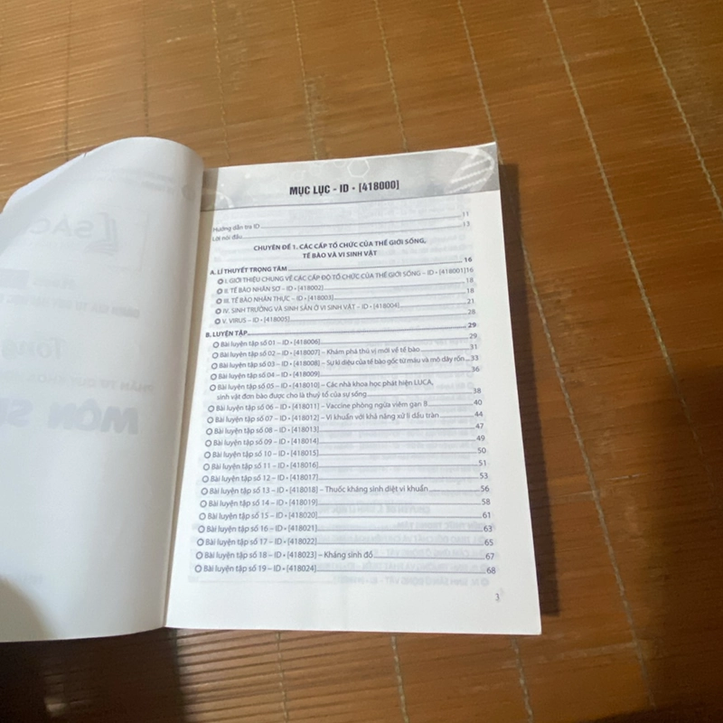 Tổng ôn phần tư duy khoa học và giải quyết vấn để môn sinh học kỳ thi TSA 447189