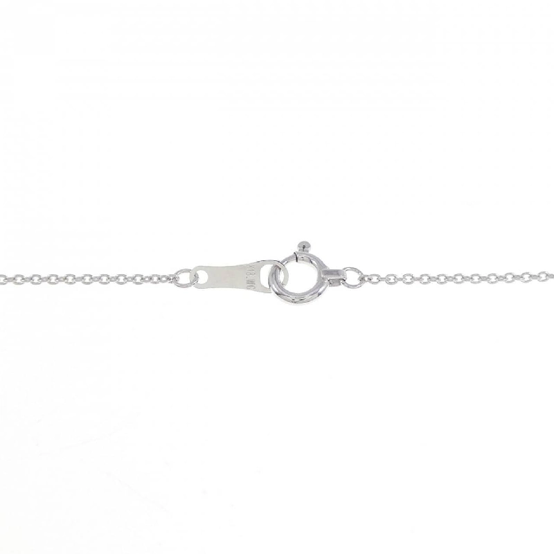 K18WG Dây chuyền kim cương chéo 0.06CT - Hàng hiệu Chính hãng 861750