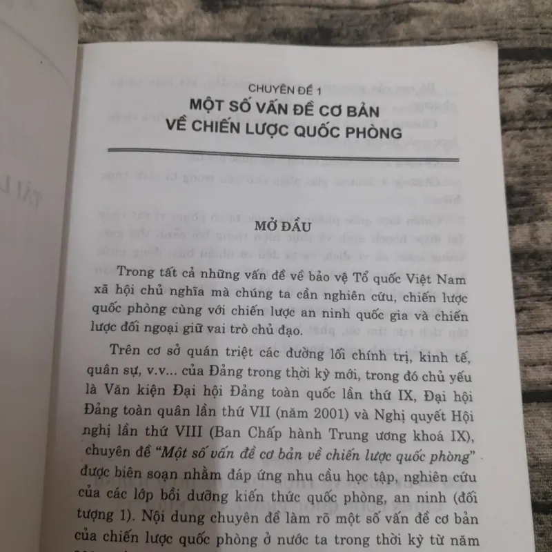 Giáo trình GIÁO DỤC QUỐC PHÒNG. BỘ QUỐC PHÒNG 750929