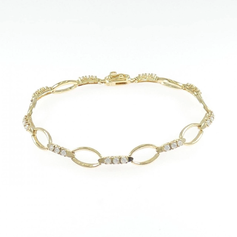 Vòng tay kim cương 750YG - Hàng hiệu Authentic 871159