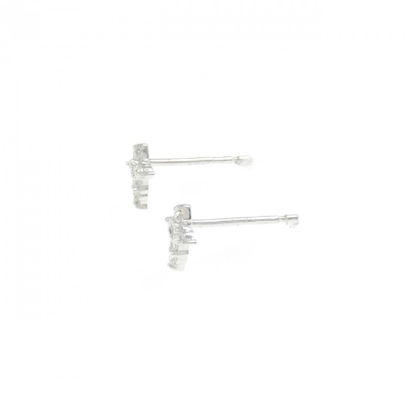 K18WG Bông tai kim cương 0.10CT - Hàng hiệu Chính hãng 867478