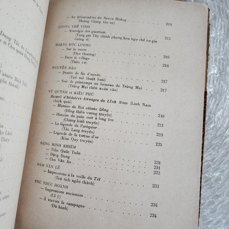 Anthologie de la lietterature Vietnamienne | 4 tập | in 1972 đến 1975 giấy tốt 507641