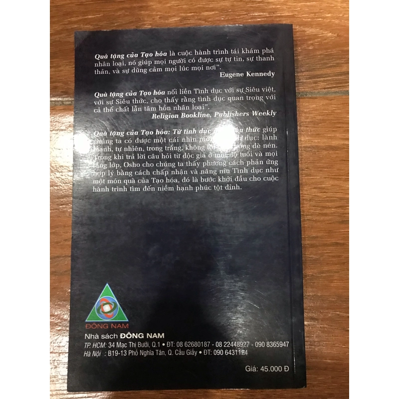 Quà tặng của tạo hoá - Osho (k1) 509554