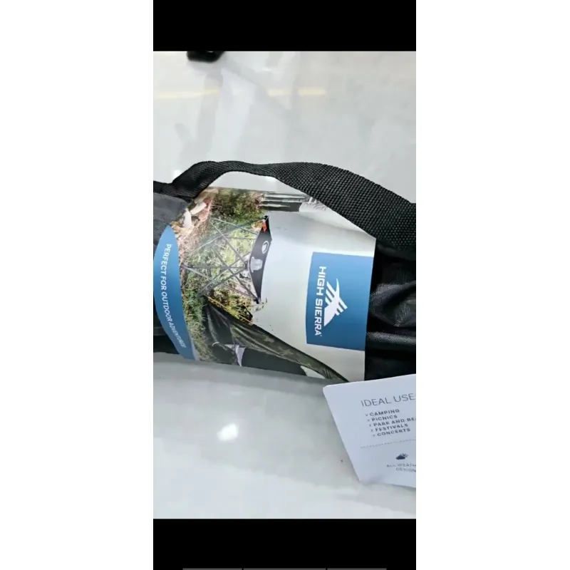 Bàn gấp ngoài trời hãng HIGH SIERRA, dành cho camping cắm trại, dã ngoại, câu cá 790590