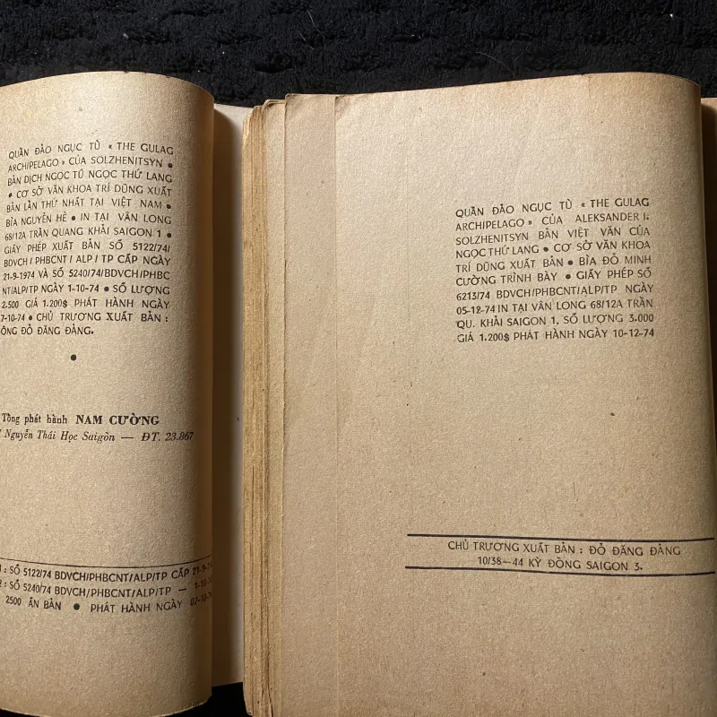[ sách xưa] Quần đảo Ngục tù-Solzhenitsyn (th giải Nobel 1970 1037298